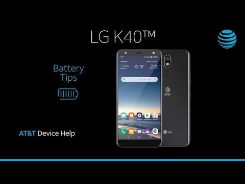 Learn about Battery life of the LG K40 | AT&T Wireless