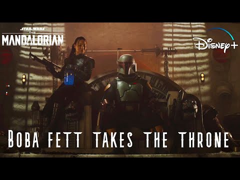 BOBA FETT TAKES JABBA'S THRONE - The Mandalorian After Credit Scene | Disney+