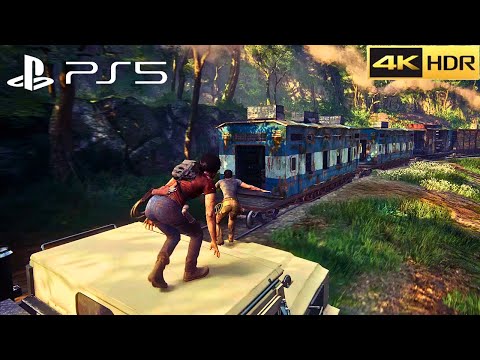 Uncharted: The Lost Legacy (PS5) Chapter 9: End of the Line Walkthrough (4K 60FPS)