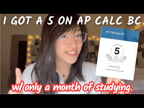 How I got a 5 on AP Calc BC by Self-Studying within ONE MONTH
