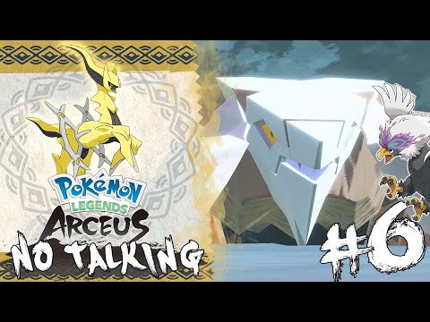 Part 6 - Calming Frenzied Noble Avalugg Boss | Pokemon Legends Arceus Walkthrough NO COMMENTARY