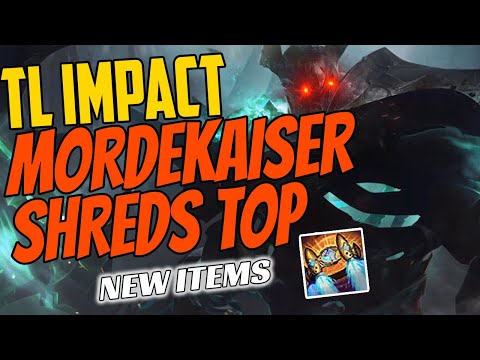 Team Liquid Impact Plays MORDEKAISER Top vs Rumble Challenger Gameplay New Items Season 11