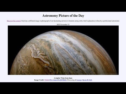 2020 November 23 - A Jupiter Vista from Juno