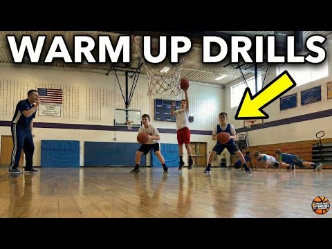 Top 3 Basketball Practice Warm-Up Drills