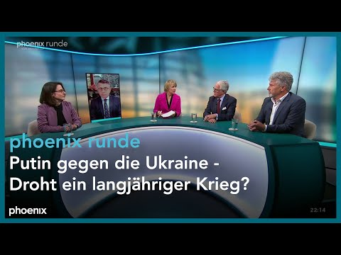 phoenix runde: Putin gegen die Ukraine - Droht ein langjähriger Krieg?
