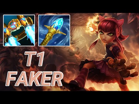 T1 Faker Annie Mid VS Neeko | KR GrandMaster Patch 13.12