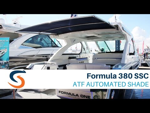 Formula 380 SSC with SureShade Boat Shade