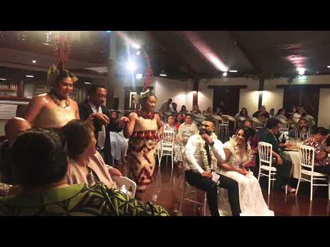 Tongan Tau’olunga for the newly weds-Doreen and Nicks Wedding
