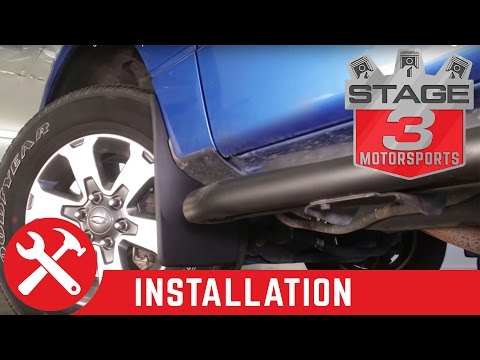 2004-2014 F-150 WeatherTech No Drill DigitalFit Mudflaps Front and Rear Install