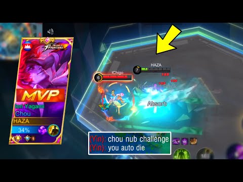 CHOU CHALLENGE NO DIE in SOLO RANK | REAL OR FAKE?