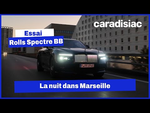 Essai Rolls-Royce Spectre Black Badge électrique : on a même dormi dedans !