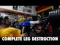 COMPLETE LEG DESTRUCTION | WORLDS BEST DONUTS