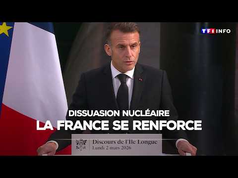 Dissuasion nucléaire : la France se renforce｜TF1 INFO