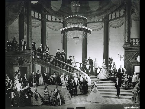 Giuseppe Verdi "La Traviata" (06/04/1957, MET) - Renata Tebaldi, Giuseppe Campora, Leonard Warren