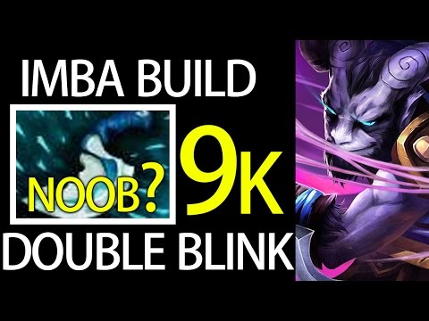 Definetly NOOB? Double Blink Riki 9k MMR Build Gameplay by Forev