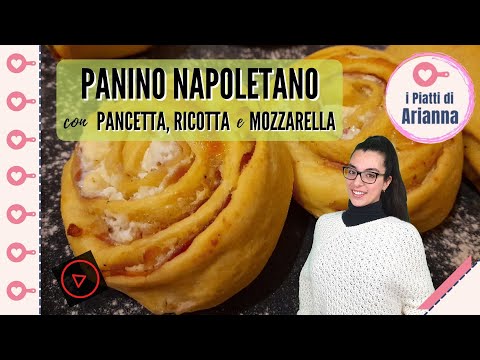 Panino Napoletano con Pancetta, Ricotta e Mozzarella - #shotrs