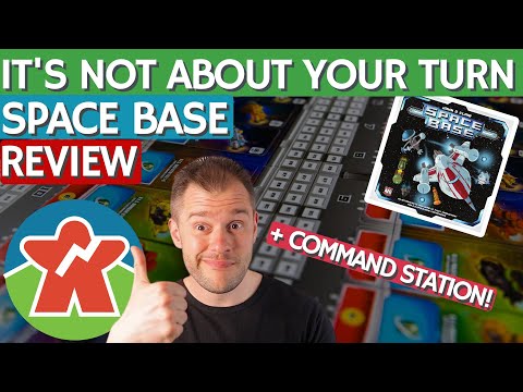 Space Base - "Quick Draw" Game Review - Not Just About Your Turn!