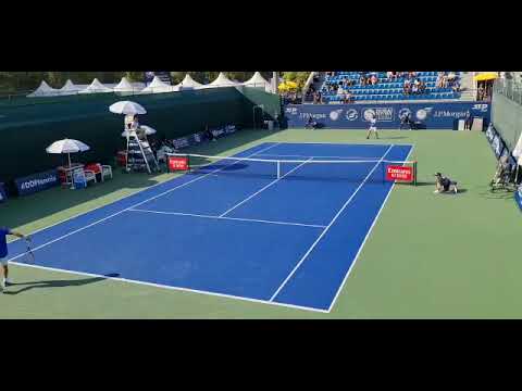 Yuki Bhambri vs Joao Sousa - 2022 ATP 500 Dubai Open QR1