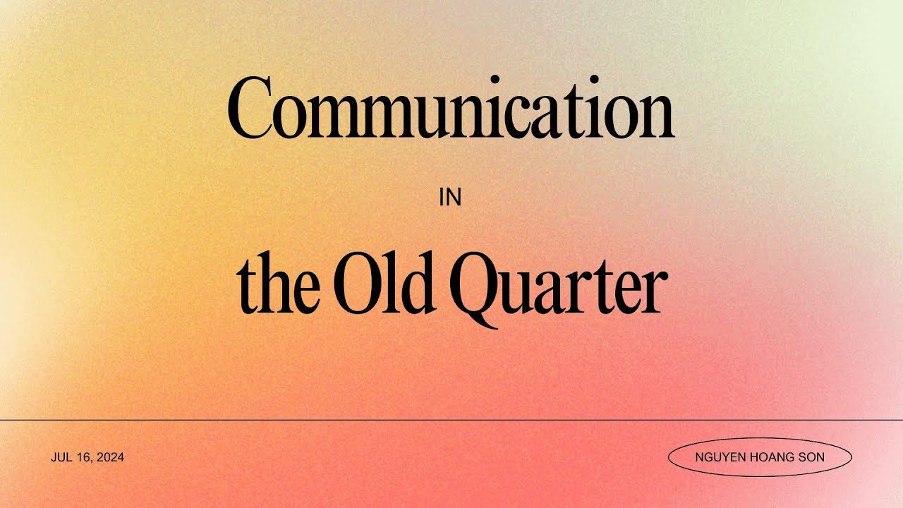 ISP PODCAST #1: How Do Small Traders at the Night Market Use Different Communication Styles?