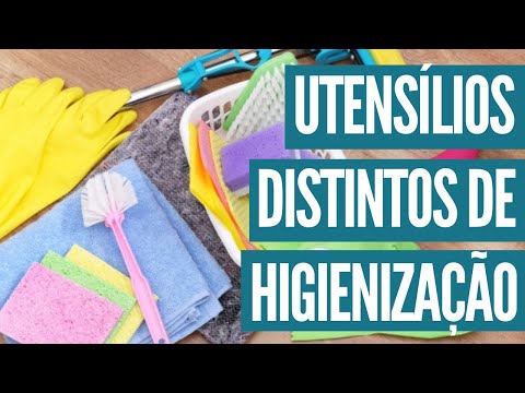 RDC 216 - UTENSÍLIOS DISTINTOS DE HIGIENIZAÇÃO
