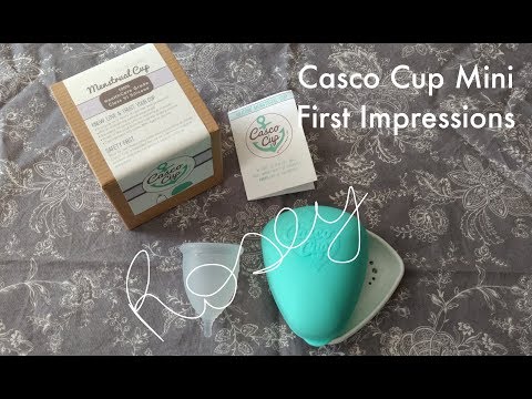 Casco Cup Mini First Impressions and Comparisons (Menstrual cups)
