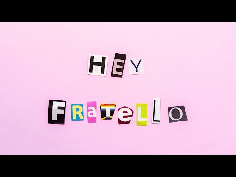 BANANA JOE - Hey Fratello (feat. Lo Straniero) [Lyrics Video]