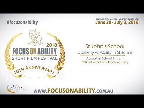 Disability vs Ability in St Johns film thumbnail