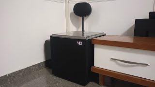 Video thumbnail for Definitive technology DN 12 subwoofer unboxing &  sound test. by AV Consultants India