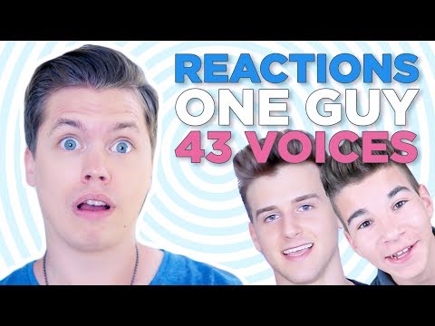 THIS PISSES ME OFF - Reacting to One Guy, 43 Voices Reactions