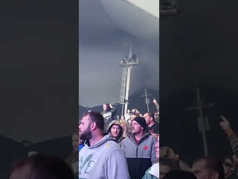 Five Finger Death Punch  Ivan giving out Baseball bats 9/27 Darien NY