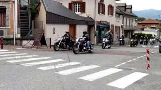 preview picture of video 'Pélerinage des Motards 2013 - Défilé/Passage à Pierrefitte-Nestalas'