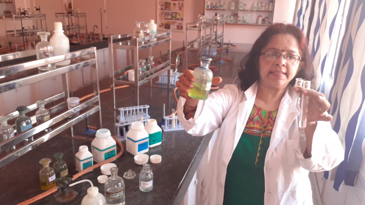 Test for Mn+2 ions,Zn+2 ions and Cu+2 ions in laboratory  (shortcut) by Seema Makhijani