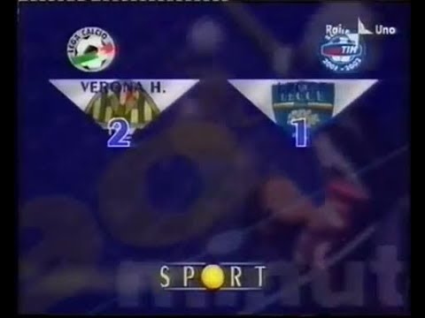 2001-02 (5a - 30-09-2001) Verona-Lecce 2-1 [Gilardino,Vugrinec,Gonnella] Servizio 90°Minuto Rai1