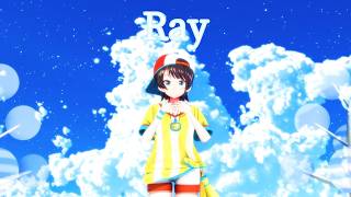 〖Hololive MMD〗ray 〖大空スバル〗 #大空スバル  #hololive #mmd #超かぐや姫