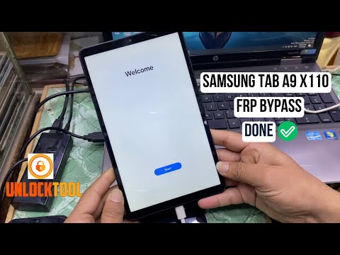 Samsung Galaxy Tab A9 (X110) FRP Bypass Unlock Tool | Samsung X110, X115 FRP Bypass