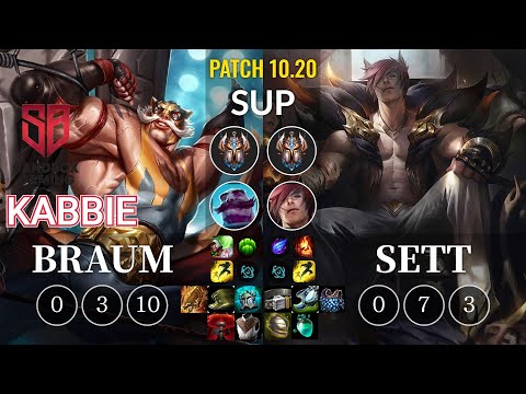 SB Kabbie Braum vs Sett Sup - KR Patch 10.20