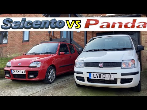 Seicento vs Panda - Small Fiat Family Feud!