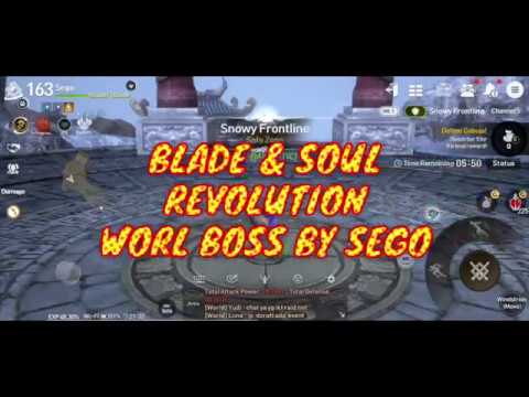 Blade & Soul Revolution - World Boss Gabuja (With Music) by Sego