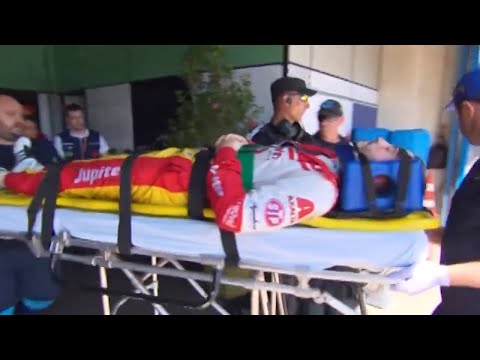 Casagrande vai para hospital após batida - Stock Car
