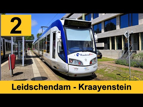 HTM lijn 2: Leidschendam HMC Antoniushove - Den Haag Kraayenstein | HTM 4037 | 2025