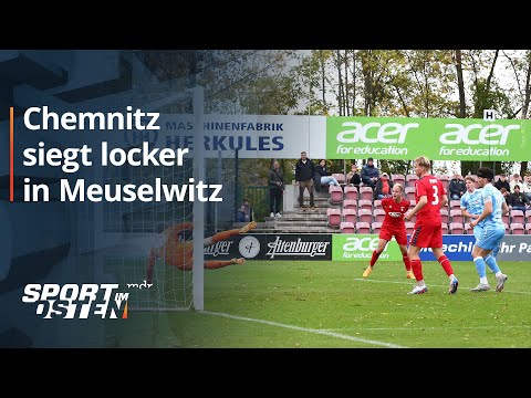 Souveränder Erfolg des Chemnitzer FC beim ZFC Meuselwitz | MDR