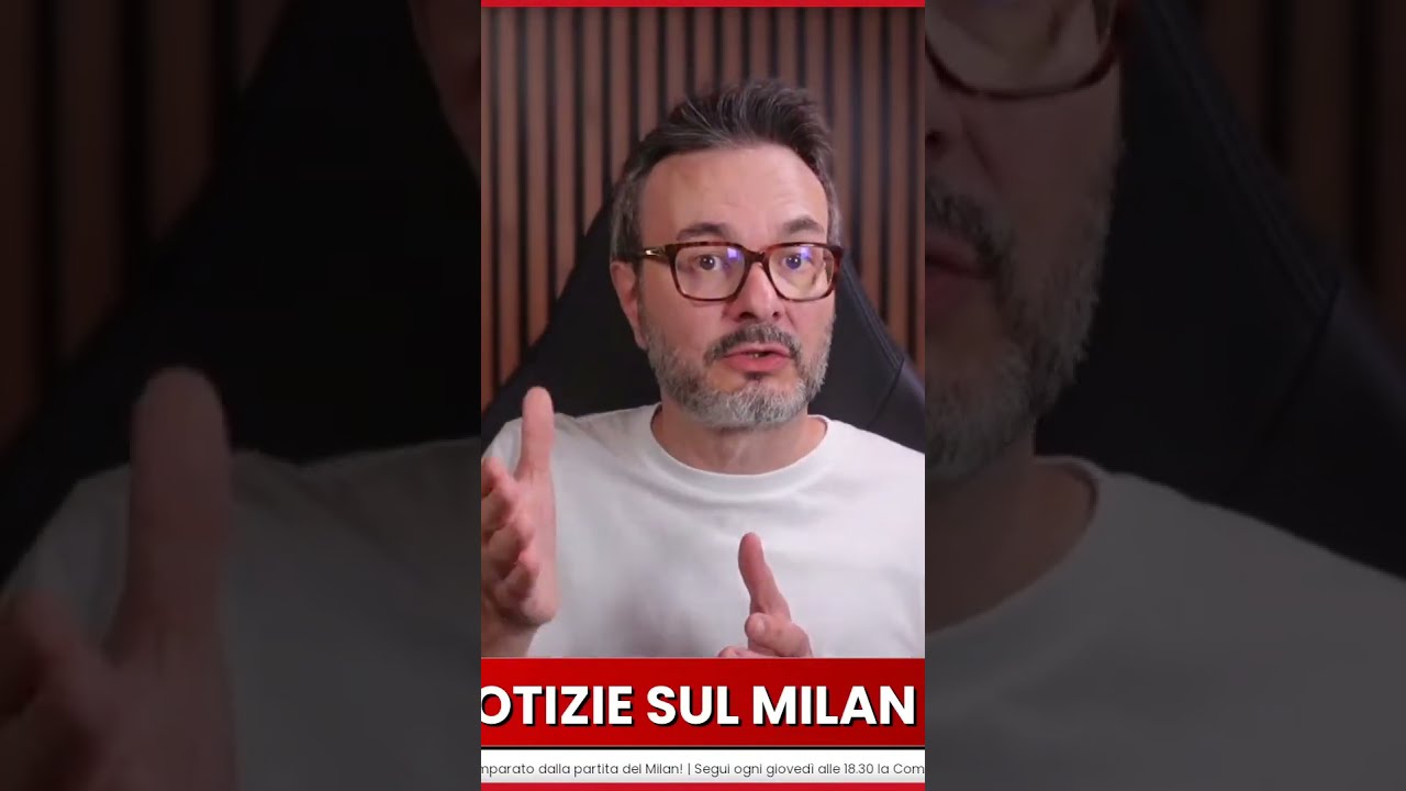 "Sono tutti PEZZI, no?" 🗣️ Il Milan NON è ancora una squadra fatta e finita! 🤔 #milan