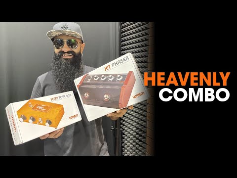 WARM AUDIO FOXY TONE BOX FUZZ PEDAL & JET PHASER PEDAL DEMO