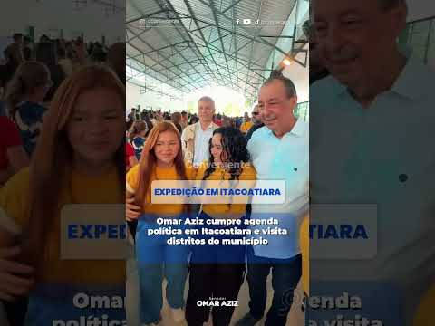 Omar Aziz cumpre agenda política em Itacoatiara e visita distritos do município