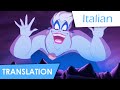 Poor Unfortunate Souls Italian Lyrics Translation
