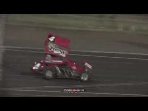 Classic Crash - Formula 500 Driver Loses Helmet - Perth Motorplex 25-10-2008