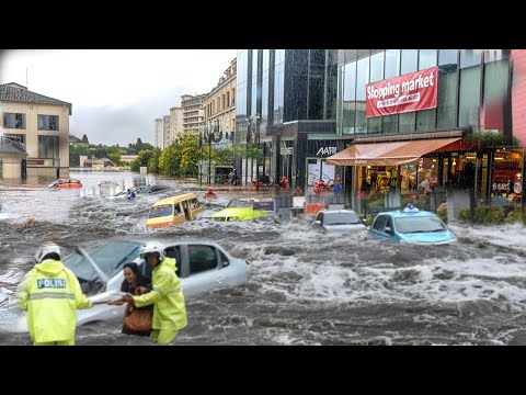 France Underwater! Shocking Footage of record-breaking flash floods in Ardèche