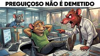 Pessoas Preguiçosas nunca são Demitidas. A psicologia do Rato
