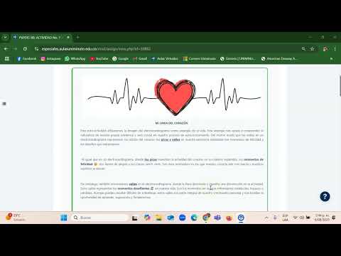 Actividad 1: Mi línea del corazón