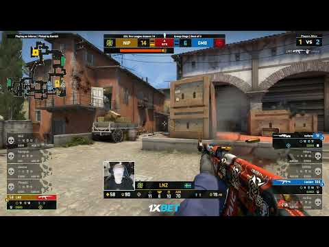 Gambit vs NIP - Ax1Le 3 kills and LNZ clutch